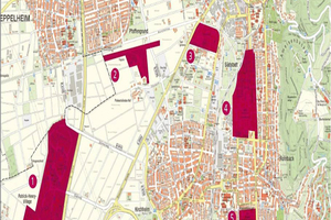 Im Stadtgebiet Heidelberg wurden fast zeitgleich rund 180 ha Flächen mit unterschiedlichstem Immobilienbestand frei  