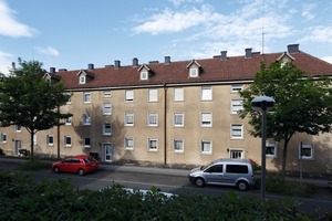  Bestandsentwicklung: Sukzessive werden die in den 50er Jahren errichteten Geschossbauten in Arnsberg vollmodernisiert, um so deren Vermietbarkeit langfristig abzusichern 