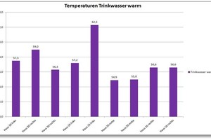  Fehlende Strangulierventile/Hydraulischer Abgleich – Übersicht Temperaturschwankungen 