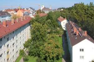  Der Innenhof vor der Sanierungsmaßnahme 