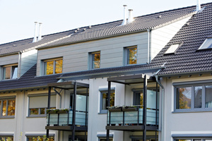  Details wie die erweiterten und mit edlem Zink bekleideten Dachgauben erhöhen den Wohnkomfort und steigern die Attraktivität des Quartiers 
