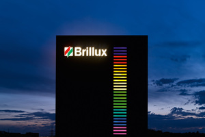  ein Hingucker: Der Brillux-Büroturm in Münster 