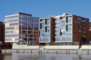  Bürohaus am Sandtorkai in Hamburg: Ein Beispiel für den Einsatz von Glas zur Erhöhung der Energieeffizienz und zur architektonischen Gestaltung  