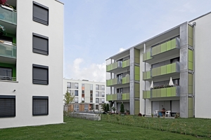  Das Wohnquartier überzeugt durch moderne Architektur, attraktive Grundrissgestaltungen und viel Platz für die individuelle Erholung 