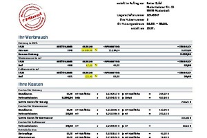  In der Regel reicht es vollkommen aus, in der Abrechnung kurz auf die Schätzung und das angewandte Verfahren hinzuweisen. Eine detaillierte Aufstellung können Abrechnungsdienstleister bei Bedarf nachliefern 