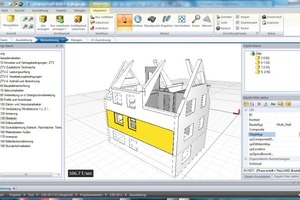  Beispiel einer 3D-Ansicht: Fassadenarbeiten 