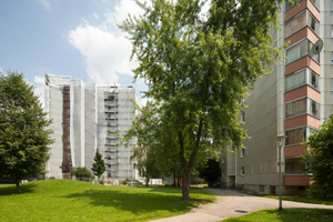  Die Gebäude stehen in unmittelbarer Nähe zu einem Fluss und sind daher einen hohen Luftfeuchtigkeit ausgesetzt 