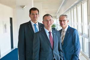  Geschäftsführungs-Trio: (v.l.) Eckhard Schultz, Thomas Hegel und Holger Hentschel 