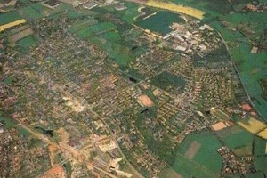  Luftbild der Stadt Norderstedt 