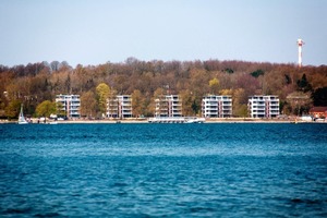  Auf dem Gelände des ehemaligen Marinefluggeschwaders in Kiel Holtenau entstahen die Apartmenthäuser mit Fördeblick 