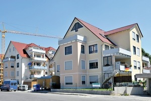  In dieser Mehrfamilienhausanlage im bayerischen Mering werden die Mieter mit Strom und Wärme aus Mini-Blockheizkraftwerken versorgt 