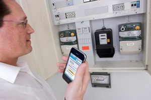  Verbraucher können auch mit ihremSmartphone den Verbrauch von Strom, Gas,Wasser und Wärme abrufen 