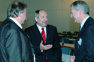  V.l.n.r.: Prof. Ingolf Deubel und MinDir Michael Halstenberg 