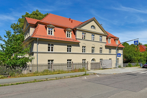  Die denkmalgeschützte Fassade der Schwabestraße 11 bleibt dank Innendämmung erhalten 
