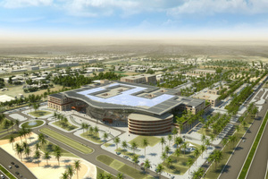  Visualisierung des AL Ain Hospitals, Abu Dhabi, Vollintegrierte 3D-Planung 