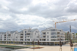  Wohnen in den Havelauen: In Werder entsteht ein Gebäudeensemble mit neun Häusern auf einer Gesamtfläche von rund 11.000 m²  