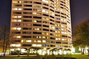  Das vom finnischen Architekten Aalto ­entwor­fene, 65 m hohe Wohnhochhaus im Bremer Stadtteil Neue Vahr wurde in den Jahren 1959 bis 1961 errichtet. Das Hochhaus ist das ­Wahrzeichen des Stadtteils und steht unter Denkmalschutz 