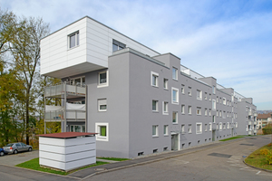  Das Mehrfamilienhaus in Wernau wurde grundlegend modernisiert und um ein Stockwert erweitert 
