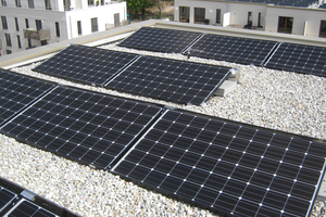  „Mieterstrom“ funktioniert auch für Eigentümer: Im Domagkpark beliefert NATURSTROM vier Wohngebäude zweier Bauherrengemeinschaften mit Solarstrom vom Dach 