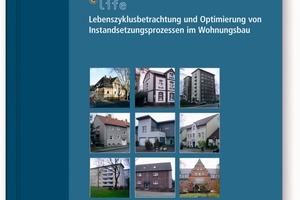  Im Sinne einer nachhaltigen Entwicklung tritt der Erhalt wertvoller Bausubstanz zunehmend in den Vordergrund. Der Erfolg einer Bestandserhaltung hängt wesentlich von frühzeitiger Mängelbehebung sowie Nutzerfreundlichkeit, Umweltfreundlichkeit und Wirtschaftlichkeit des Gebäudebetriebs ab. Das interdisziplinäre Projekt elife setzt sich mit der Lebenszyklusbetrachtung und der Optimierung der Instandhaltungsprozesse im Wohnungsbau auseinander und leitet daraus neue Handlungsmaximen für alle am Wohnungsbau beteiligten Partner ab. Aus den Ergebnissen lassen sich konkrete quantitative und qualitative Hinweise herausfiltern.Lebenszyklusbetrachtung und Optimierung von Instandsetzungsprozessen im Wohnungsbau, Hrsg: Manfred Hegger, Band 86, Fraunhofer IRB Verlag 2008, 303 S., 46,- €, ISBN 978-3-8167-7615-4 