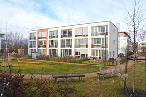  Der erste Bauabschnitt der neuen Berliner Wohnsiedlung „Neue Gartenstadt Falkenberg“ in Berlin Bohnsdorf ist seit 2013 fertiggestellt  